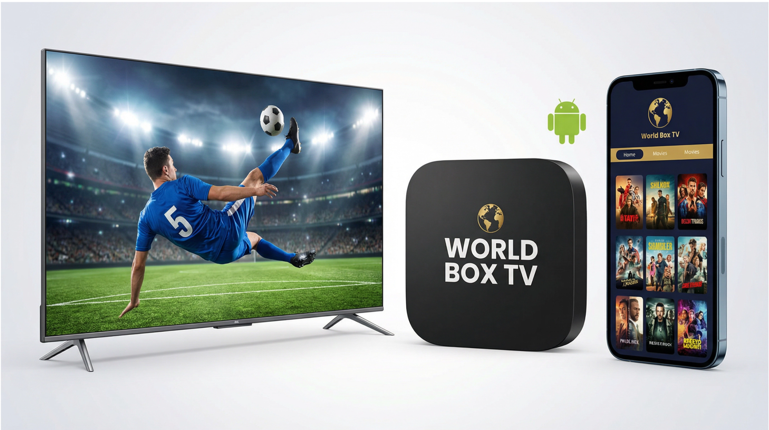 Dispositivos World Box TV